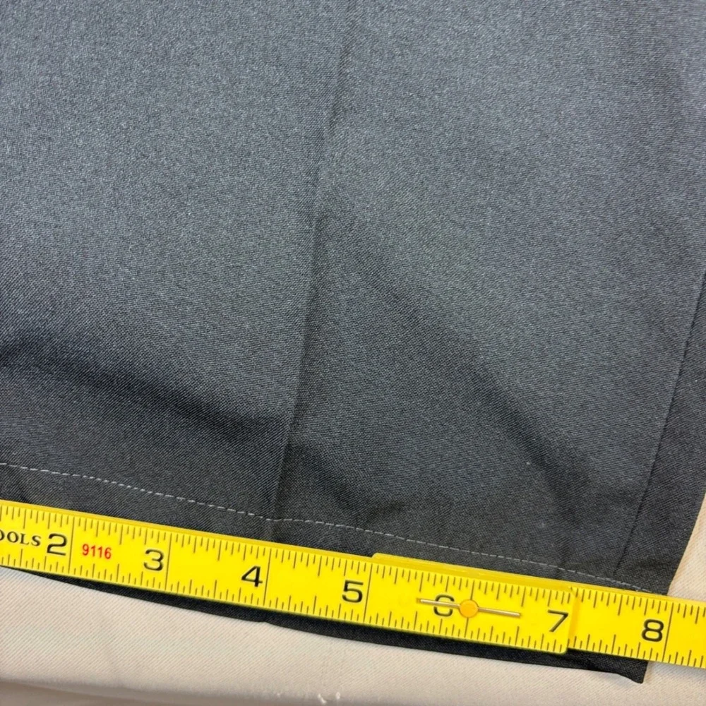 Bluffworks Original Pants Mens 33x30 Black Regular Fit Stretch Travel Trousers